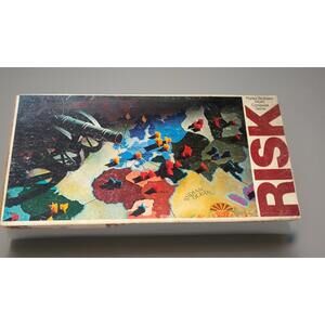 Vintage 1975 Risk Board Game Complete by Parker Brothers No Instructions